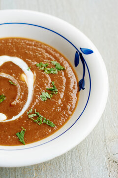 Carrot, Parsnip Chestnut Bisque