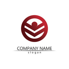 Community people care logo and symbols template