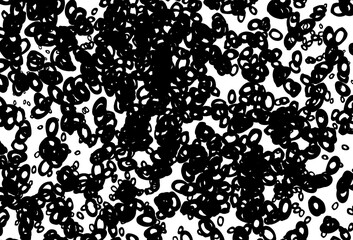Black and white vector backdrop with dots.