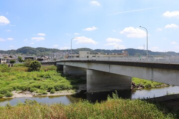 浅川の鶴巻橋（東京都八王子市）
