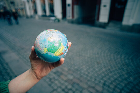 The world in a hand