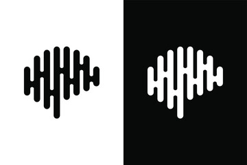 Brain sign line in black and white for design concept. Very suitable in various business purposes, also for icon, logo symbol and many more.