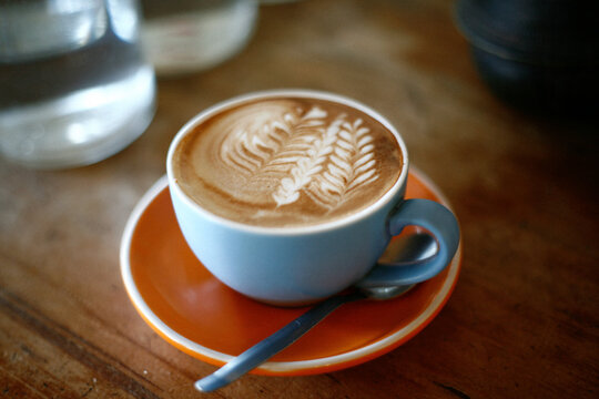 Triple Rosetta Latte