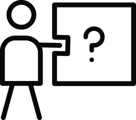 Question icon, question sign, symbol