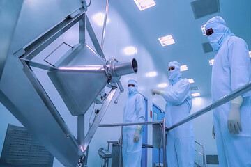 Abstract, blurry, bokeh background, image for the background. Medicine, pharmacy, public health and...