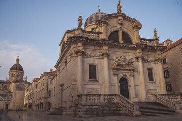 The Church of St. Blaise in Dubrovnik, Croatia