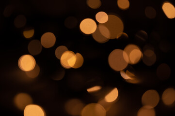 クリスマスイルミネーション背景