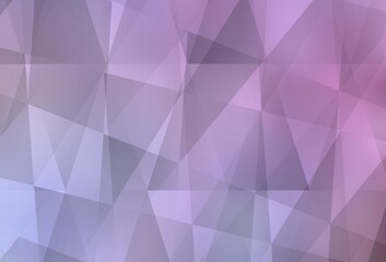 Light Purple, Pink vector abstract mosaic backdrop.