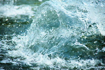 噴水の水