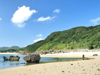 沖縄県･与那国島･比川浜