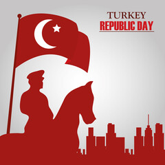 turkey republic day, sculpture hero freedom country
