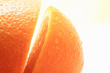オレンジの輪切り