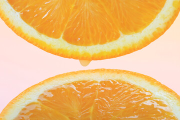 Fototapeta na wymiar オレンジ果汁