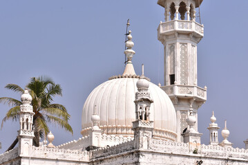 Fototapeta na wymiar Top of a Masjid situated in Mumbai