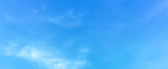 blue sky with beautiful natural white clouds