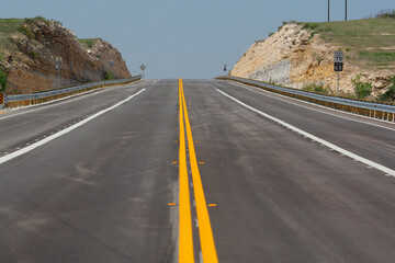 テキサスの1本道