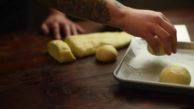 Masa de panader&iacute;a trigo boller&iacute;a mexicana tradicional rustica 
