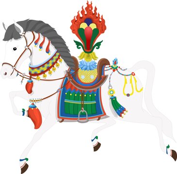 Tibetan wind horse