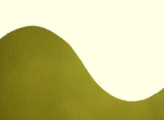 green tea powder background