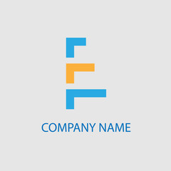 Vector Letter E Logo Design Template.Letter E Logo.