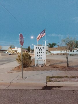 Street Corner on Historic Route 66