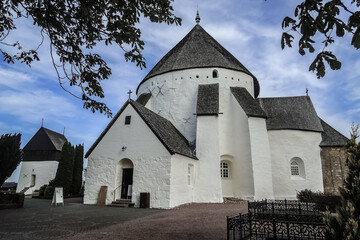 Round Church østerlars, Bornholm Denmark 