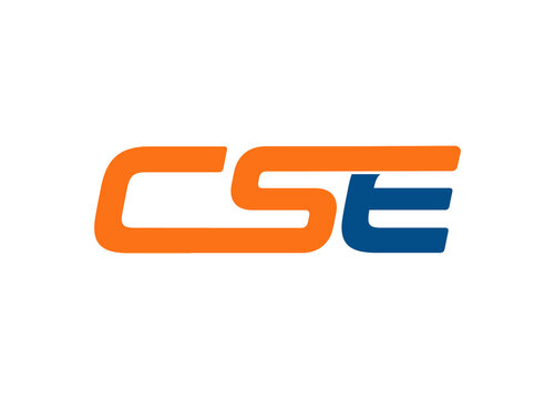 CSE letter logo design vector