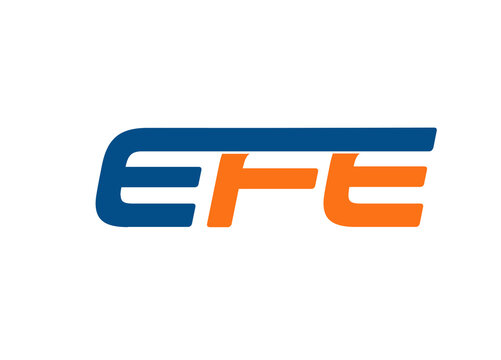 EFE letter logo design vector