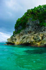 Naklejka na ściany i meble Boracay Island on a sunny day, Philippines