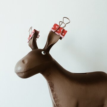 Donkey with blinder clip