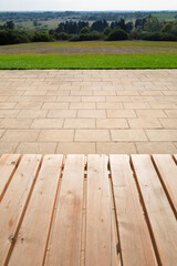 Tavolo con vista - taglio verticale