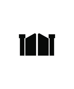 gate icon,vector best flat icon.