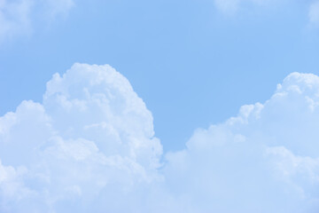 blue sky with clouds