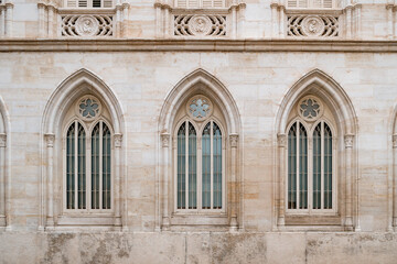 Fototapeta na wymiar Gothic-style windows