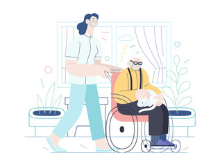Medical insurance template - senior home support