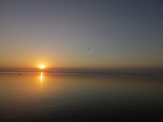 Obraz premium sunset on the sea