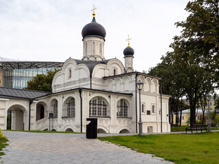 Church of the Conception of Saint Anne in Kitay-Gorod district of Moscow city. The church is known from 1493 year
