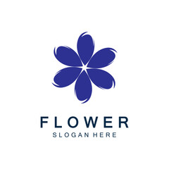 flowers design vector for spa, boutique, beauty salon, cosmetician, shop, yoga class, hotel and resort
