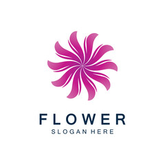 flowers design vector for spa, boutique, beauty salon, cosmetician, shop, yoga class, hotel and resort