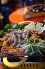 여수에서 맛있는 삼합