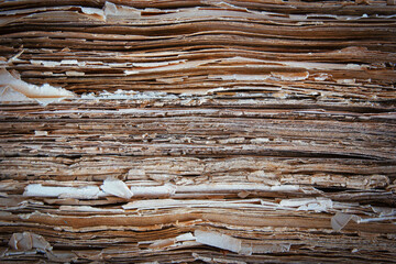 Stack of old sheets