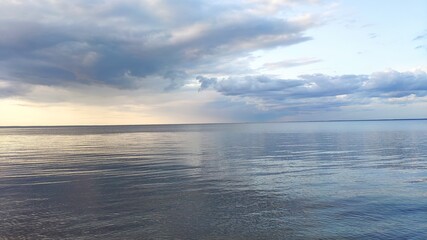 Obraz premium sunset over the sea
