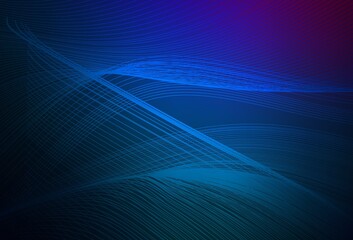 Dark Pink, Blue vector modern elegant background.