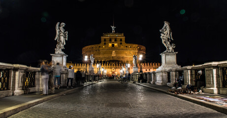 St Angelo Castle in Rome