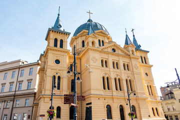 Łódź miasto kościół katedra religia zabytek architektura © Dariusz