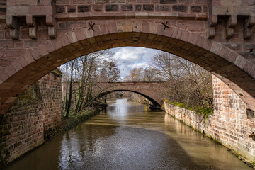 Obraz premium The picturesque Nuremberg Germany