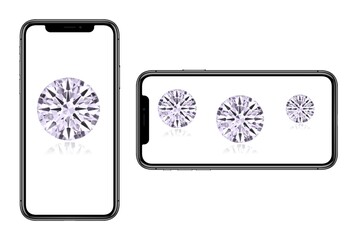 Solitaire Diamond in Smart Mobile