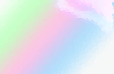 Very Smooth Colorful Low Poly Gradient Crystallize Background Illustration