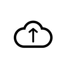 Upload cloud icon
