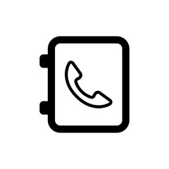 Phone book icon